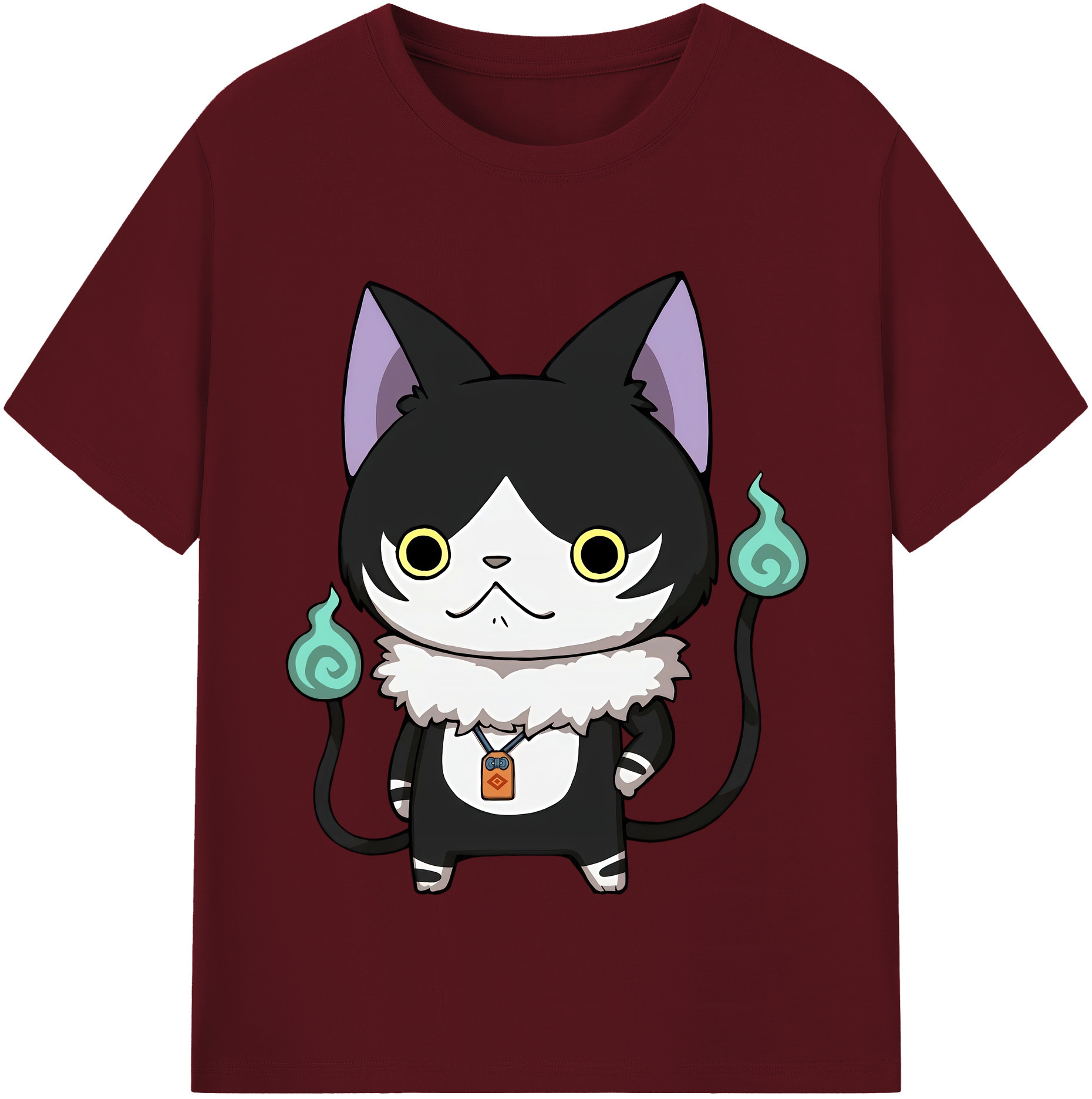 （画像用） 妖怪ウォッチ Yo-kai Watch 綿100％半袖Tシャツ（フロントプリント）